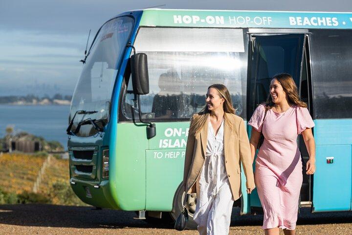Bus explorateur hop-on hop-off de Waiheke Island