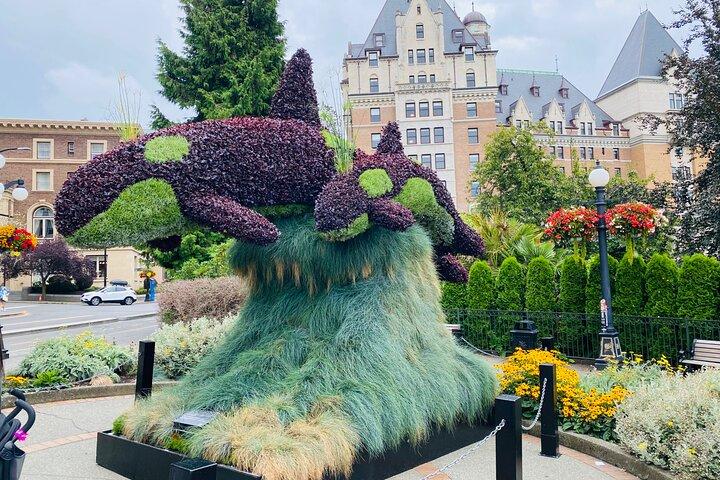 Wunderschöne Butchart Gardens & Victoria Highlights private Tour