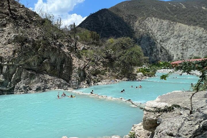 Tolantongo hot springs from CDMX