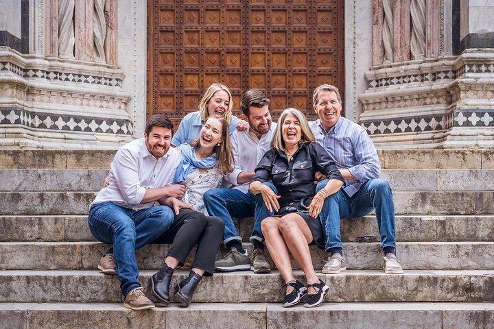 Sessão fotográfica privada em Siena