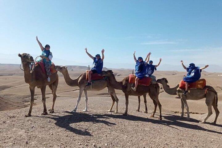 Ervaar kameelrijden in Marrakech Desert met ATV, diner, show