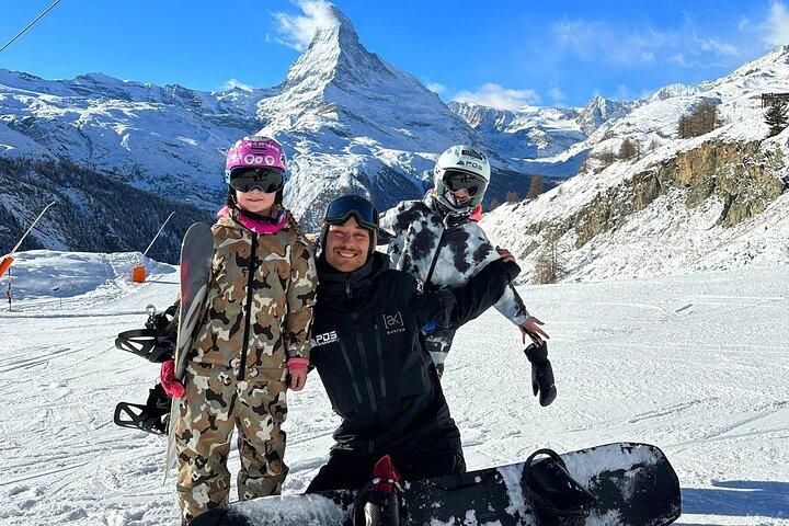 Lezioni private di snowboard - 3 ore Zermatt