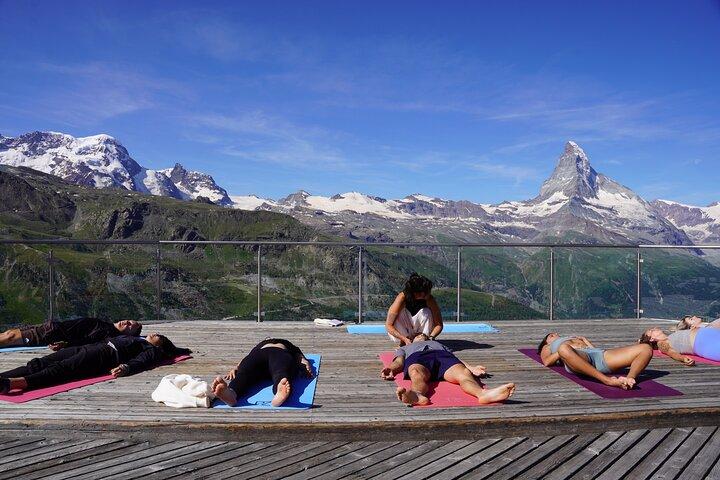Mountain Yoga - 1,5 timmar Zermatt