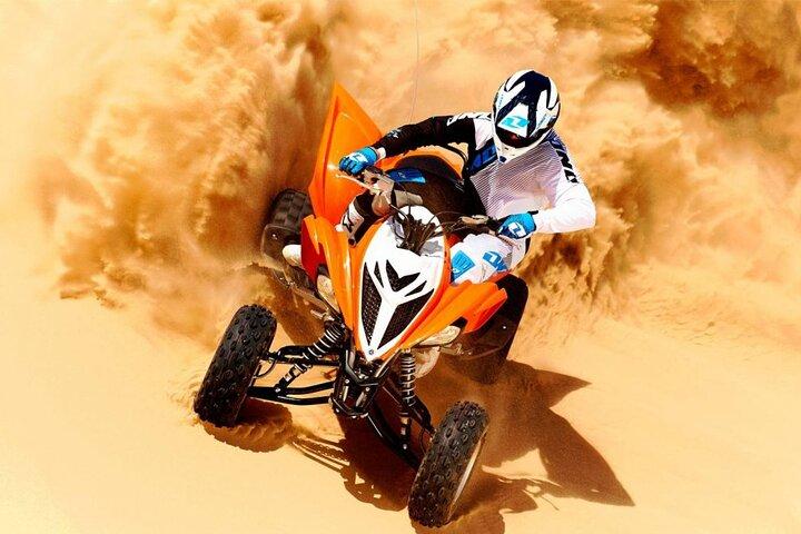 Dubai Privé Ochtend Woestijn Safari Dune Bashing, Kameelrit, ATV