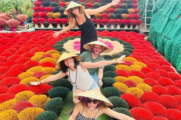 Incense Village, Hat & Lacquer Artisanal Tour Options From Hanoi