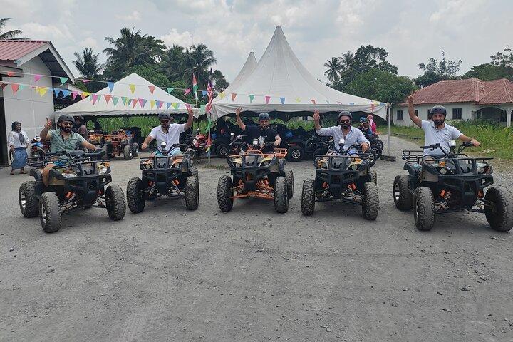ランカウイ ATV アドベンチャー ライド、ジップライン、滝