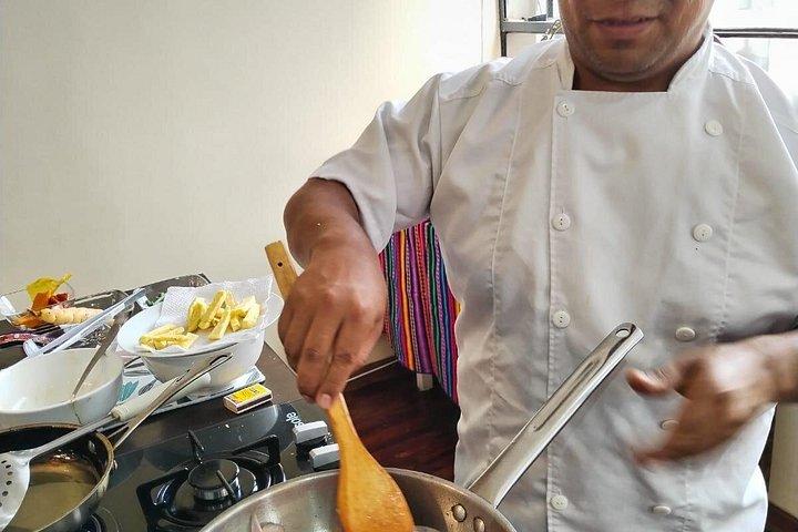 Peruvian Cooking Class with a native Chef Exploring Local Markets