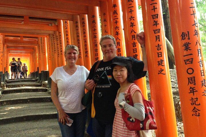 Kyoto-Rundgang zum Fushimi Inari-Schrein und Tofukuji-Tempel
