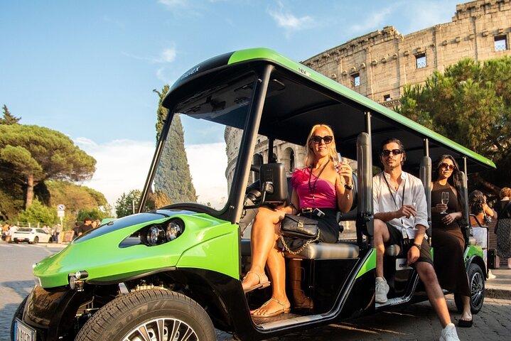 Rome Golf Carrinho Tour: principais pontos turísticos e gemas escondidas com gelato
