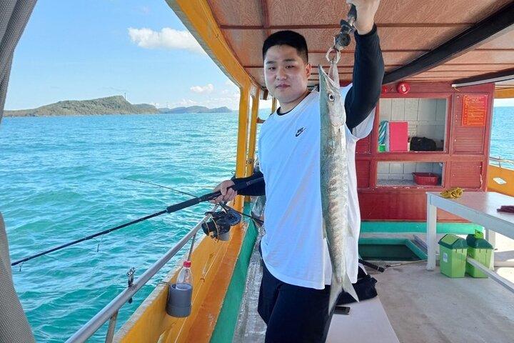 Geweldige visreis naar het eiland Phu Quoc: hele dag