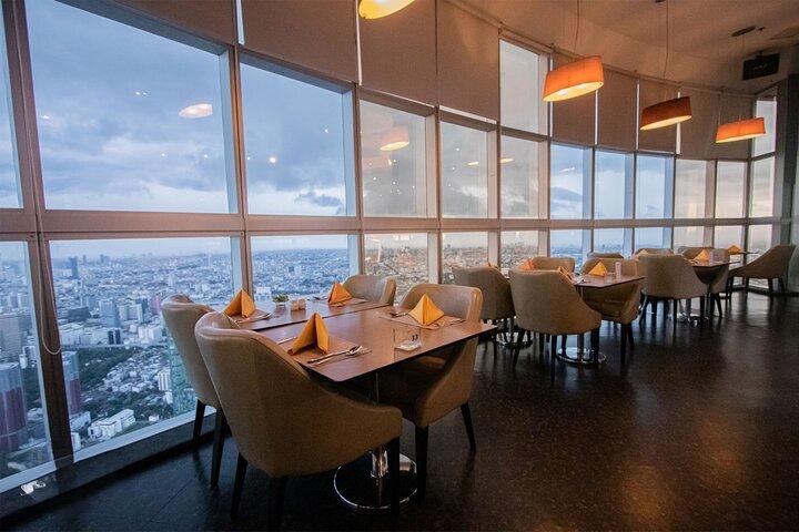 Baiyoke Sky Observatory Deck com jantar buffet ou almoço