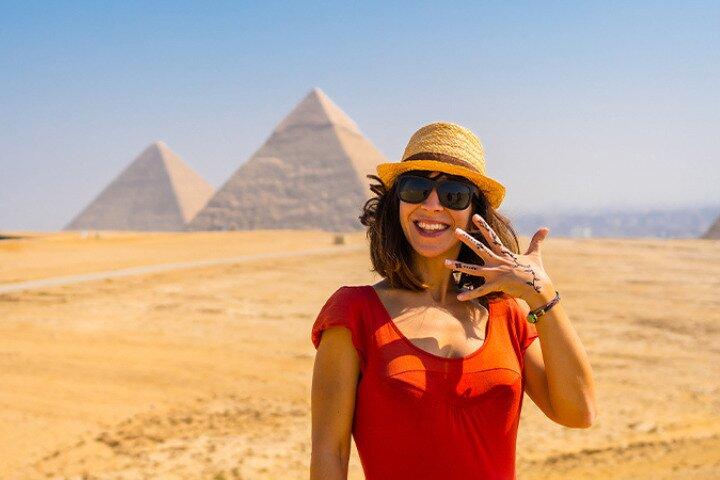 Visite guidée privée des pyramides et du musée égyptien du Caire