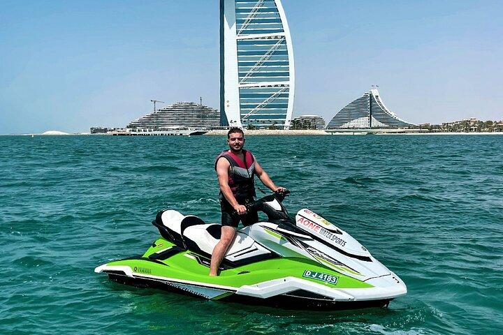 Dubai: 30min Jet Ski til Burj Al Arab.