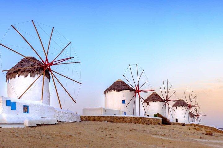 4 timmars Mykonos Tour utformad speciellt för kryssningspassagerare