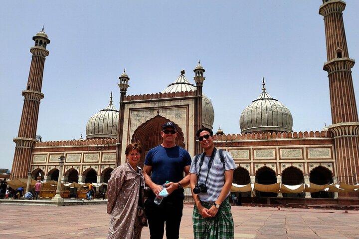 Delhi bei Nacht : Food Walk, Gurudwara, India Gate & Nightlife