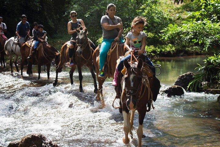 Horseback Riding in Bijagual Waterfall