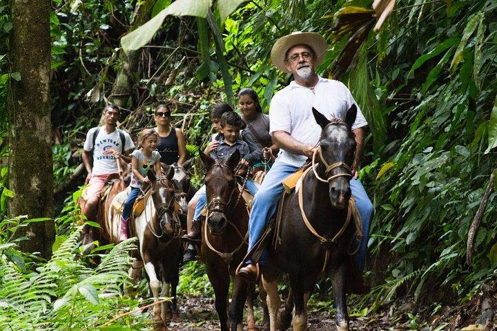 Horseback Riding in Bijagual Waterfall