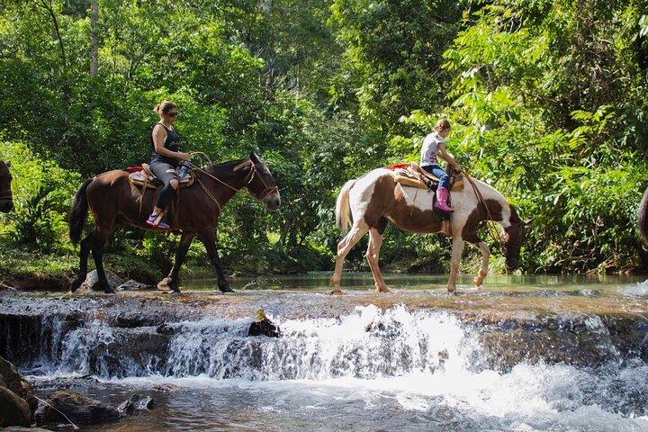 Horseback Riding in Bijagual Waterfall
