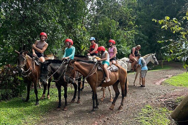 Horseback Riding in Bijagual Waterfall