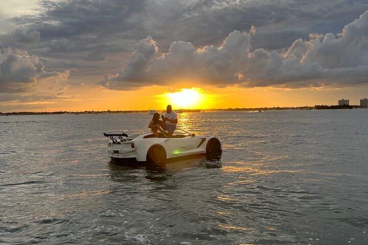 Miami Beach Jetcars und kostenlose Bootsfahrt