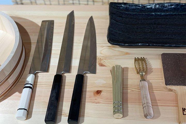 Tokyo Sushi Making Class em Tsukiji com chefe profissional