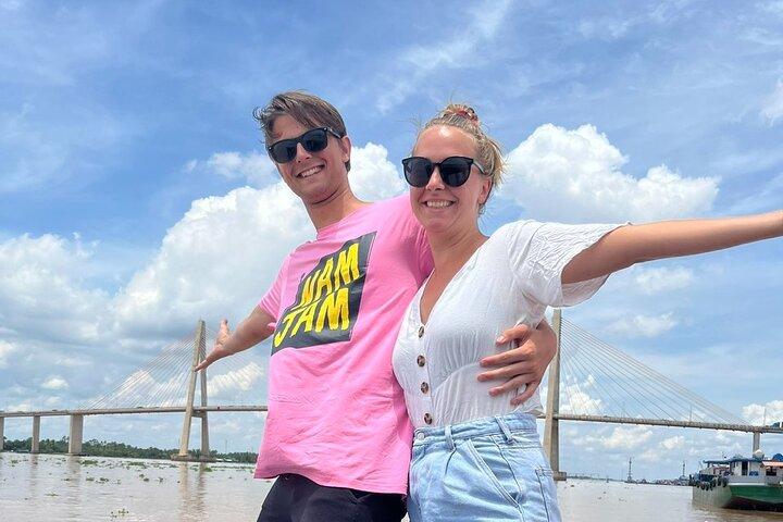 De Saigon: Excursão de um dia no Mekong com o mercado flutuante e os túneis de Cu Chi