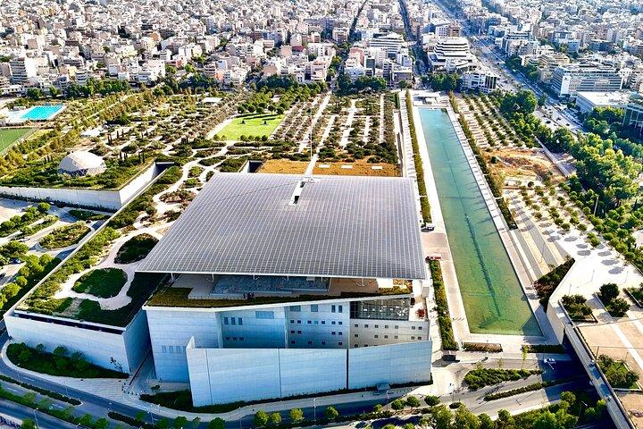 ソユニオン岬ツアー:記念碑的遺跡、ドローン撮影を楽しむ