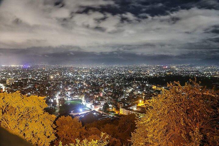 Tour privato di Kathmandu di notte