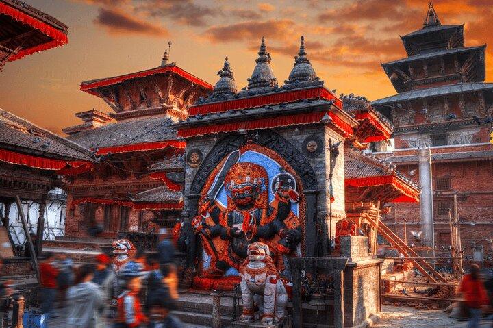 Tour privato di Kathmandu di notte
