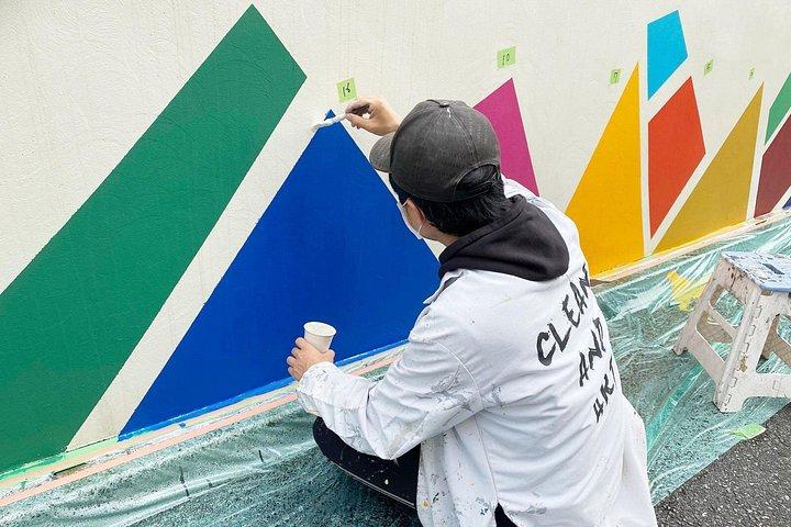 東京渋谷ジャイアント壁画制作ワークショップ