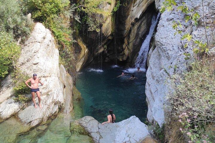 From Berat exploring Bogova waterfall & Osumi canyon