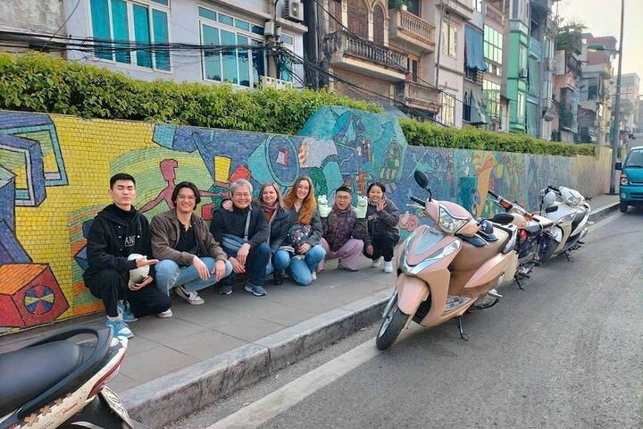 Recorrido en moto por Hanoi