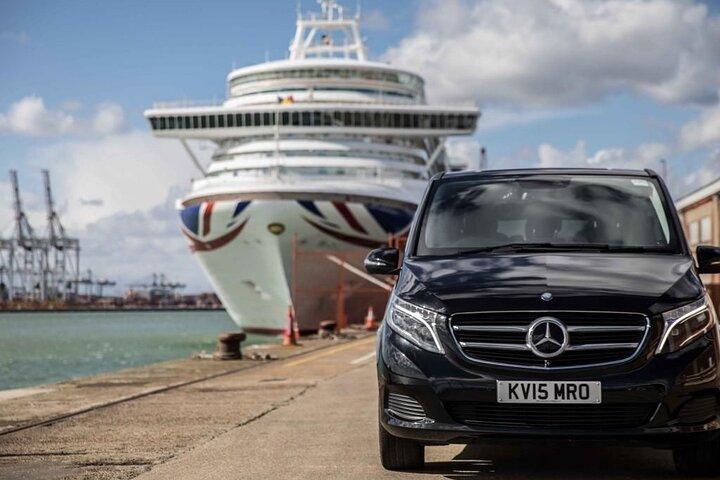 Southampton Cruise Terminals naar Londen Privé-transfer bij aankomst