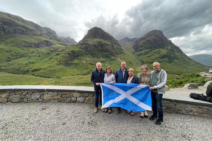Recorrido privado de un día por las Tierras Altas de Escocia desde Edimburgo