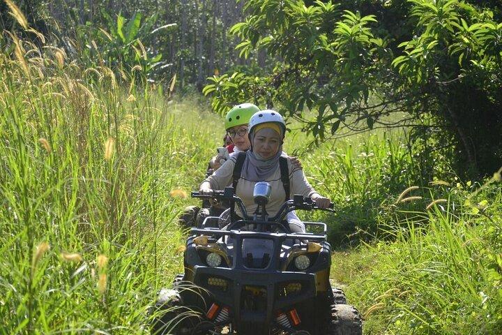 ランカウイ ATV アドベンチャー ライド、ジップライン、滝