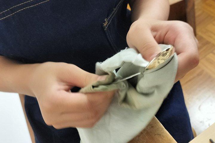 京都で純銀スプーン作り体験