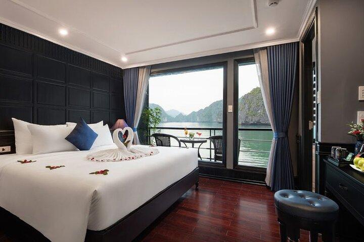 Cruzeiro Rosy (Baía de Ha Long e Baía de Lan Ha) 2 dias e 1 noite