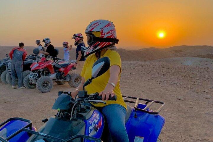 Agafay Desert from Marrakech: Quad bike, Camel ride, Dinner show
