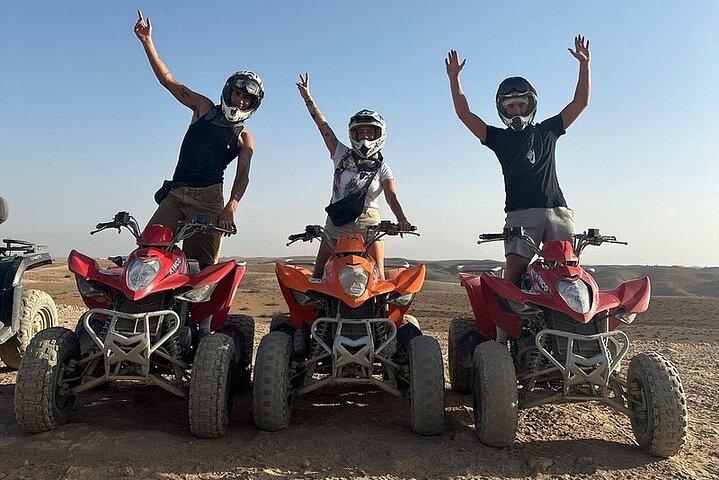 Agafay Desert from Marrakech: Quad bike, Camel ride, Dinner show