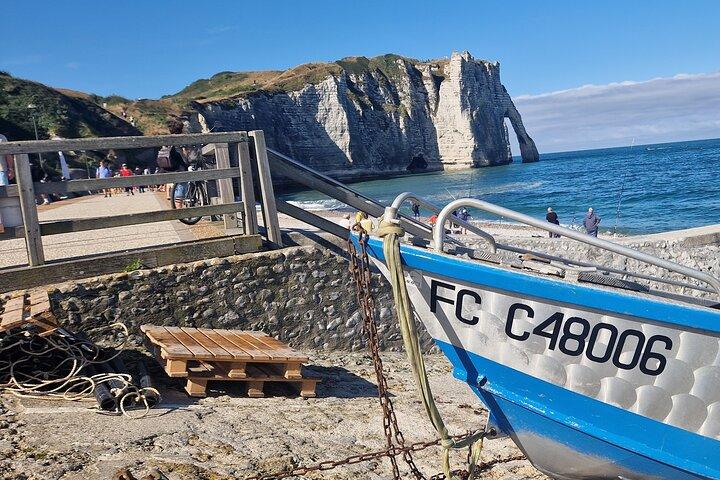 Journée Privée à Étretat et Honfleur, Joyaux de la Côte Normande