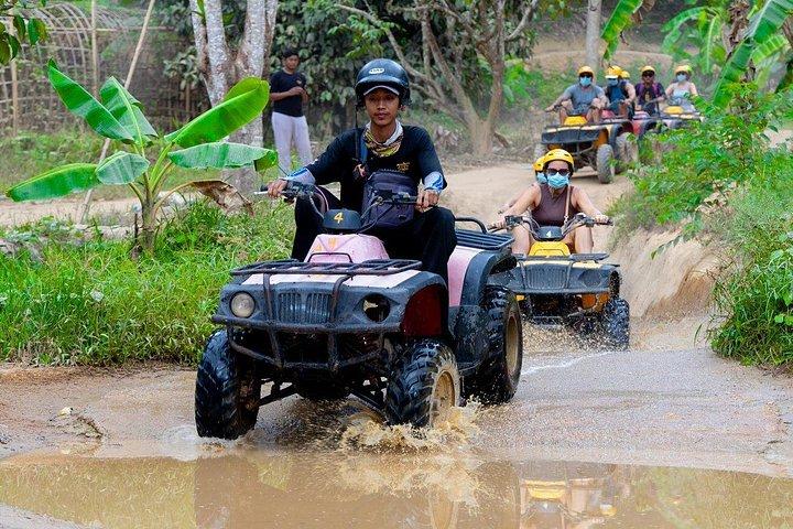 プーケットからの ATV ライディングとジップライン アドベンチャー ツアー