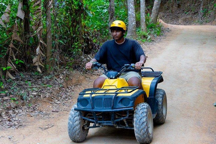 プーケットから90分のATV乗馬と大仏