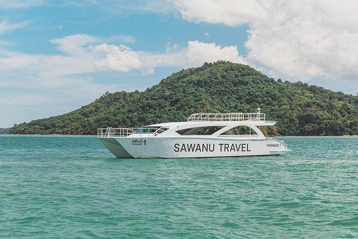 プーケット：カタマランによるパンアン湾カヌーとシュノーケリングツアー