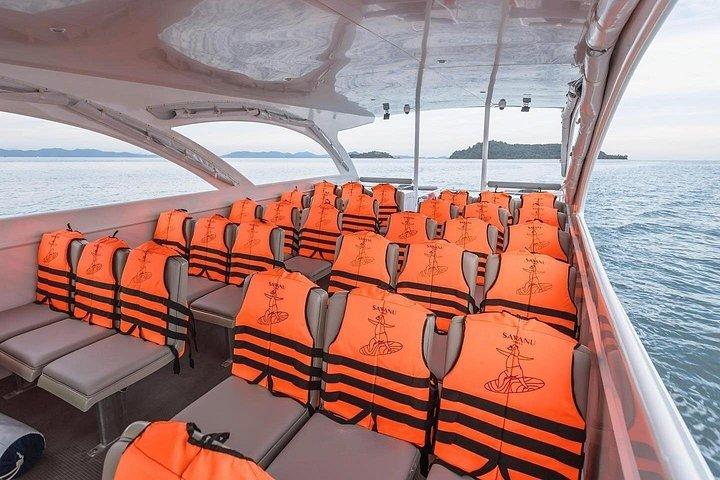 プーケット：カタマランによるパンアン湾カヌーとシュノーケリングツアー