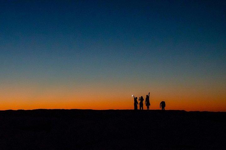 砂漠サファリでのキャンプ泊 , 星空観察 , 砂乗り