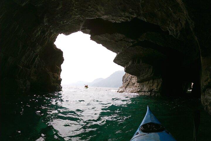 Passeio de caiaque em Positano