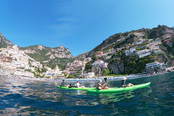 Passeio de caiaque em Positano