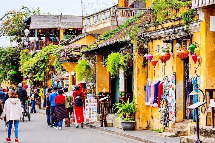 Marble Mountain och Hoi An Town Tour från Da Nang City