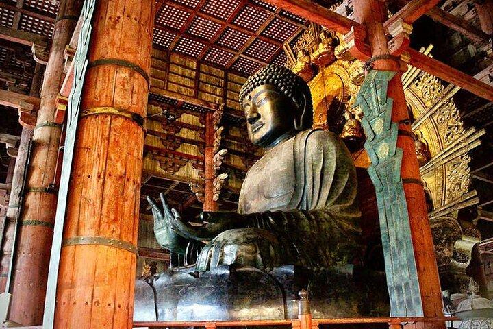 Nara, Todaiji Temple og Kuroshio Market One Day Tour fra Osaka