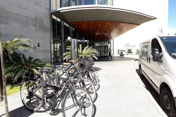 Passeio particular de bicicleta ou e-bike saindo do seu hotel